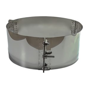 Dubultsienu izolētā dūmvada jumta atsaišu skava Ø225 - IOO225