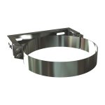 Dubultsienu izolētā dūmvada sienas stiprinājums Ø200 200-275mm distancei no sienas – IOSW200-IWSO-200-275