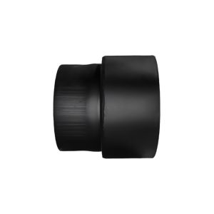 Melnais biezsienu adapteris - pāreja Ø150-/200 - KPRT150/200