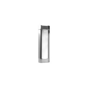 Ovālā skursteņa čaula 0.5m 100x200 (1mm) - ORK100X200-0,5