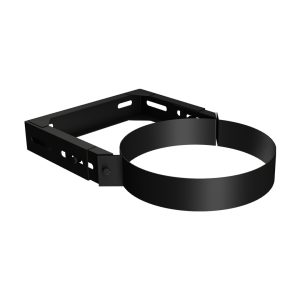 Smooth dubultsienu dūmvada sienas stiprinājums Ø300 275-350mm distancei no sienas - IOSWM300-IWSOM-275-350-SM