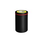 Aero trīssienu dūmvada caurule 0.5m Ø130/250 – ARM130-0,5